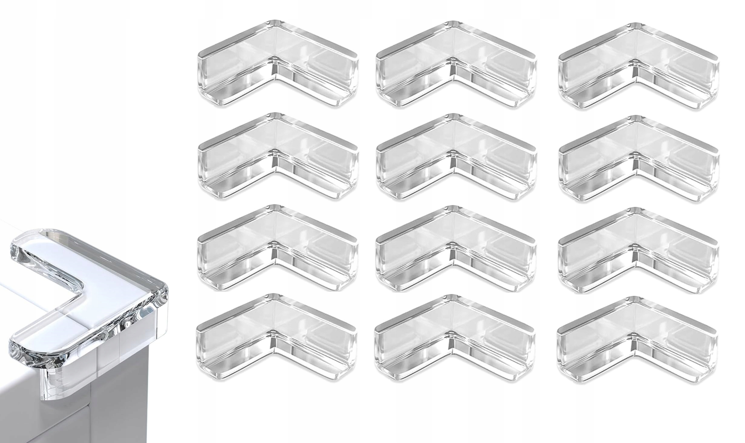 12x ZABEZPIECZENIE OSŁONA NA NAROŻNIKI MEBLE STÓŁ