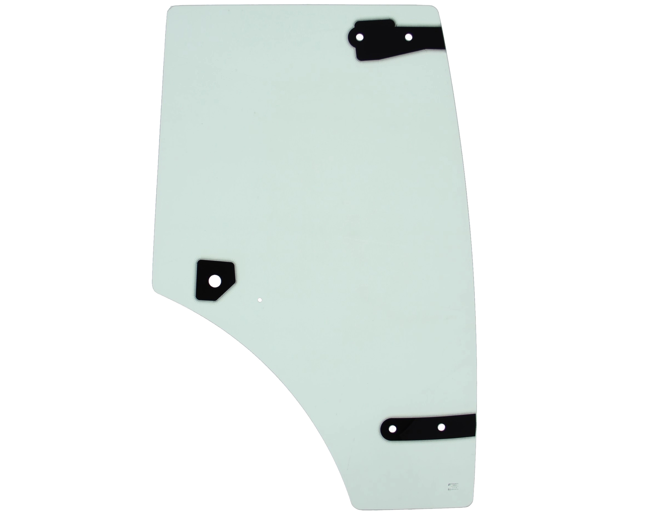 sklo dveří pravé Claas, Renault Axos, Celtis