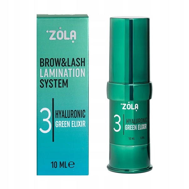 Zola Lami Color Lab 03 Hyaluronic Green Elixir 10 ml