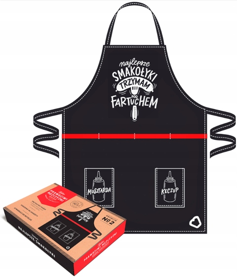 

Fartuch+otwieracz Smakołyki Trzymam Pod Fartuchem