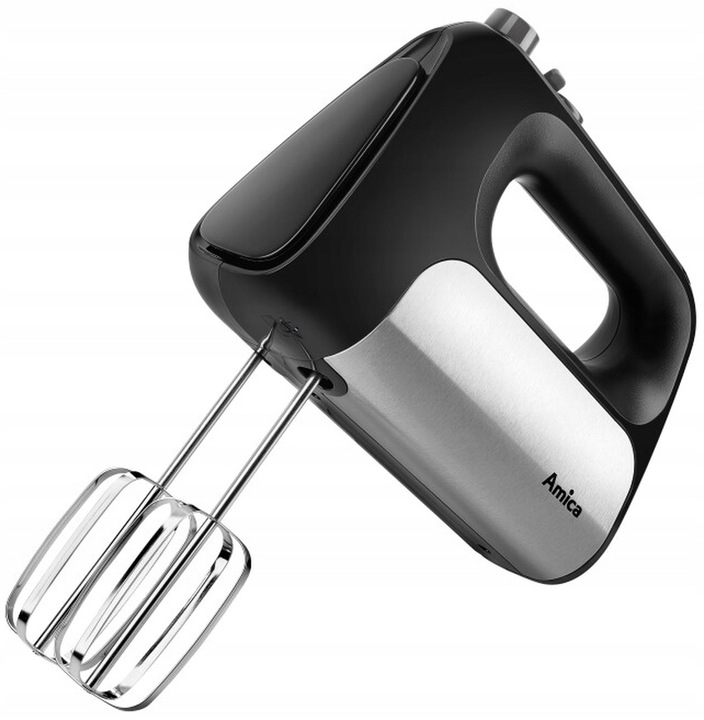 Mikser ręczny Amica MDT1016 500W stal Turbo czarny