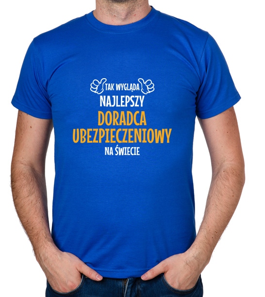 

koszulka Najlepszy Doradca Ubezpieczeniowy prezent