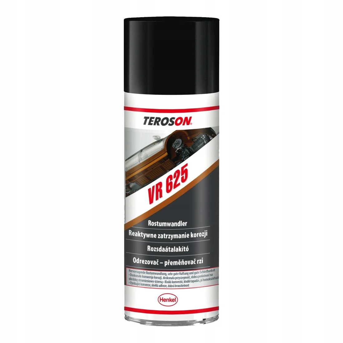 Teroson VR625 Spray 400ML Odrdzewiacz Konwerter Na Rdzę Korozję