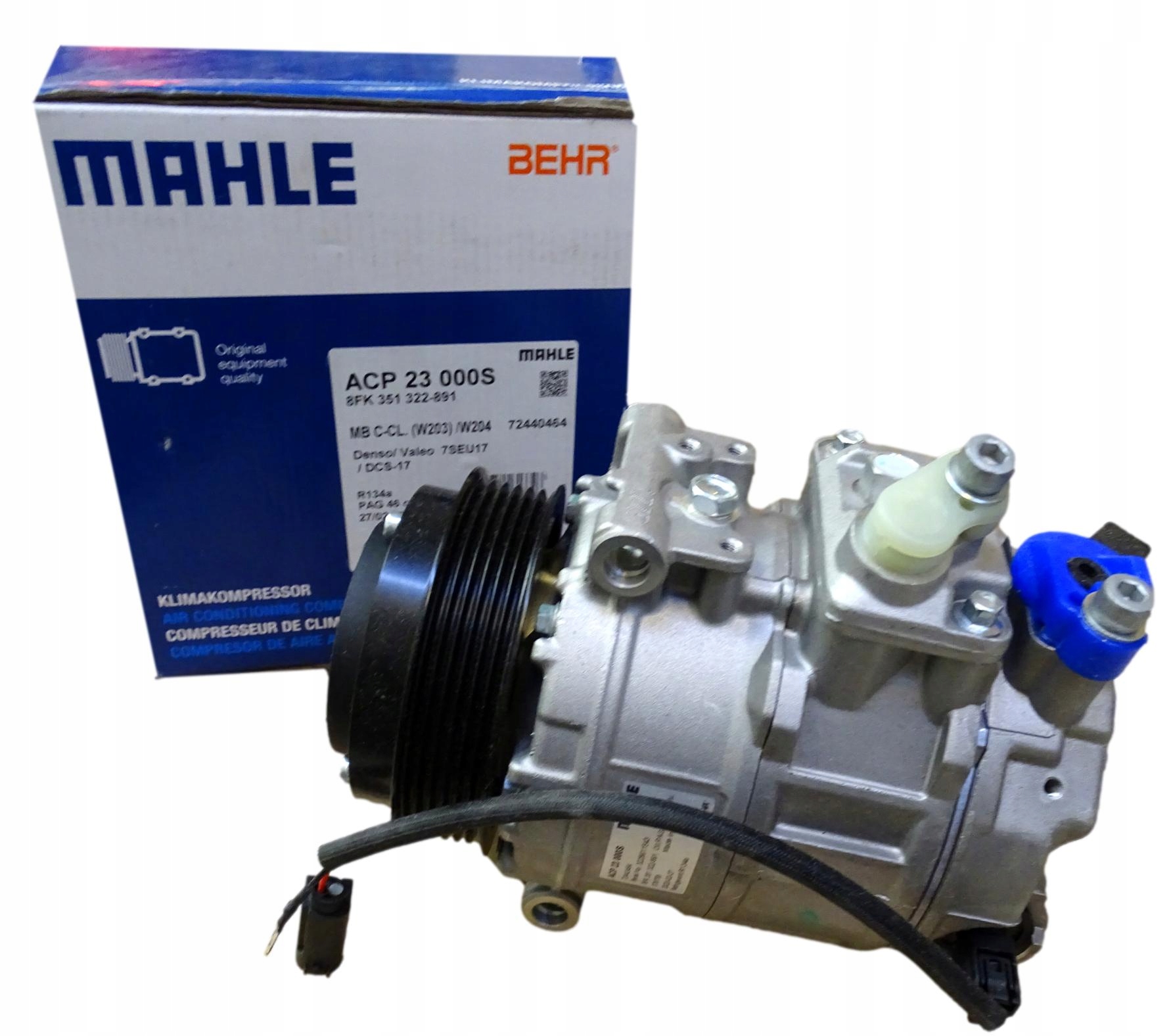 MAHLE ORIGINAL ACP23000S KOMPRESOR KLIMATYZACJI