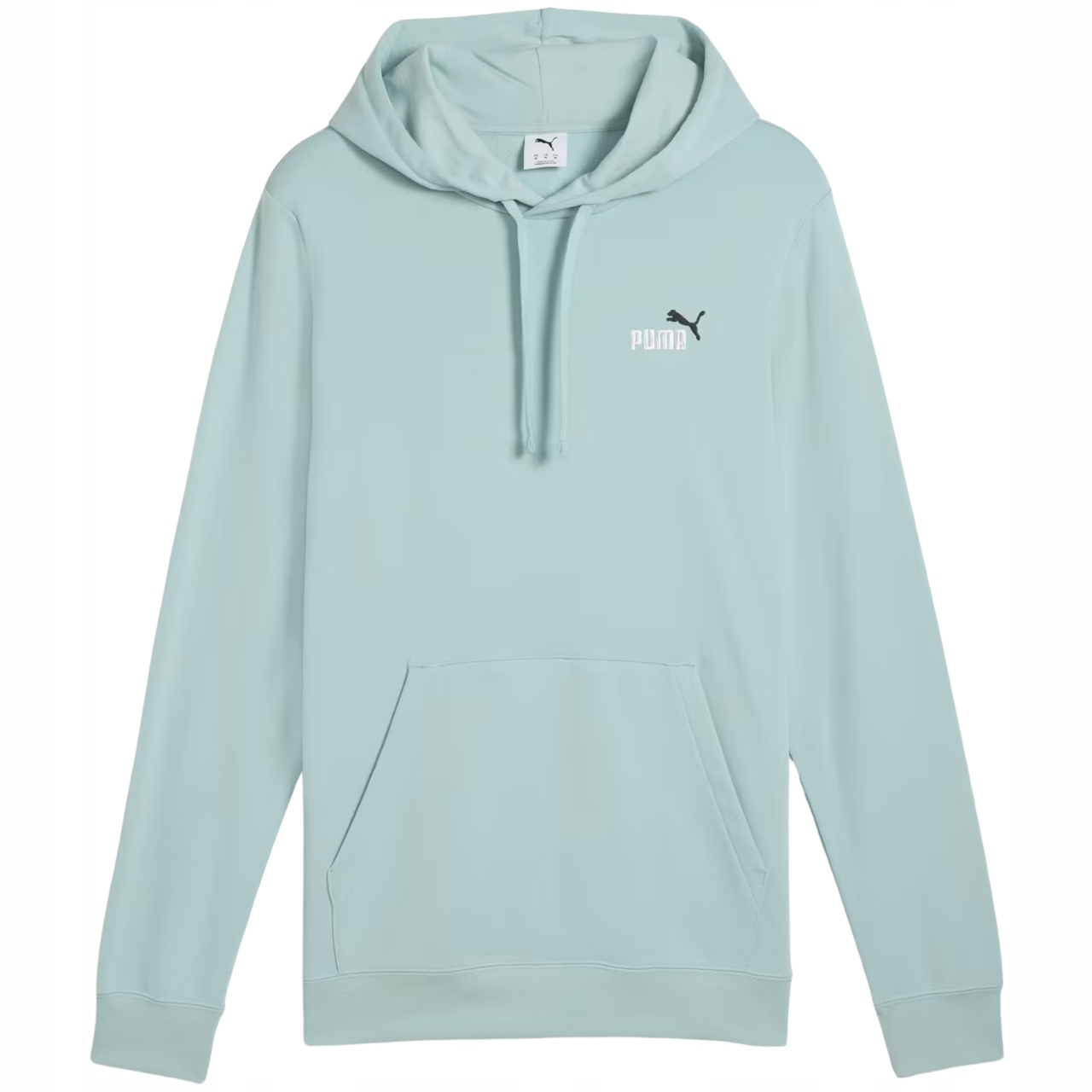 Pánská mikina Puma Ess 2 Color Small No.1 Logo Hoodie Tr mátová 684719 67 L