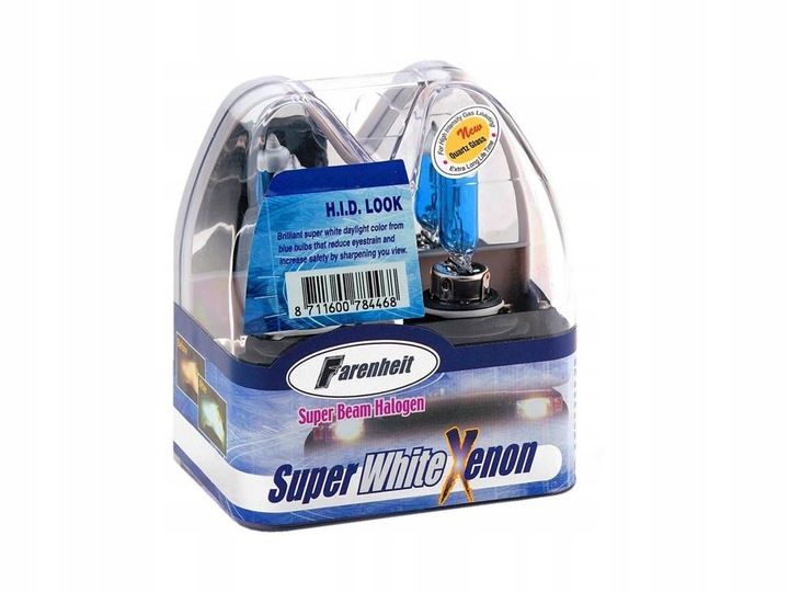 

Żarówki Farenheit H4 60/55W Super White Xenon