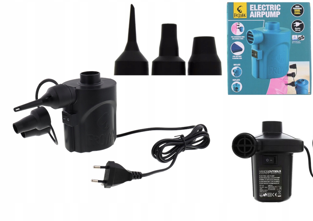 Pompka Elektryczna Materac Piłka Basen 130W