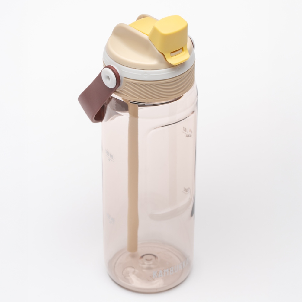 Butelka na wodę 750ml bidon sportowy z tritanu Kambukka Dupla Desert Sand