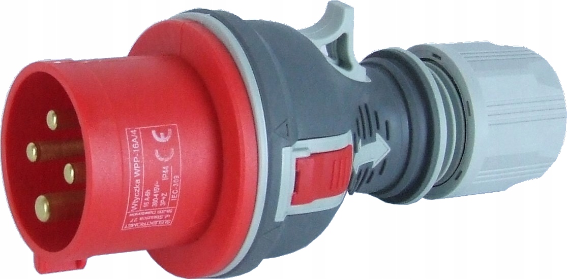 

Wtyczka Siłowa 32A 4P Wtyk Siłowy Gniazdo Elektrom