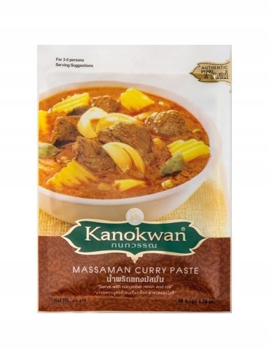 5 x Kanokwan Pasta Massaman kari 50 g