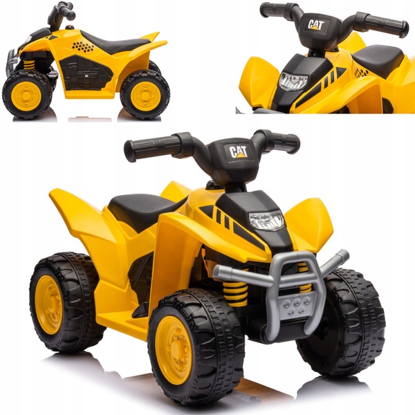 Quad na Akumulator dla Dzieci Cat Trx Jeździk akumulatrowy 6V 18m+ Żółty