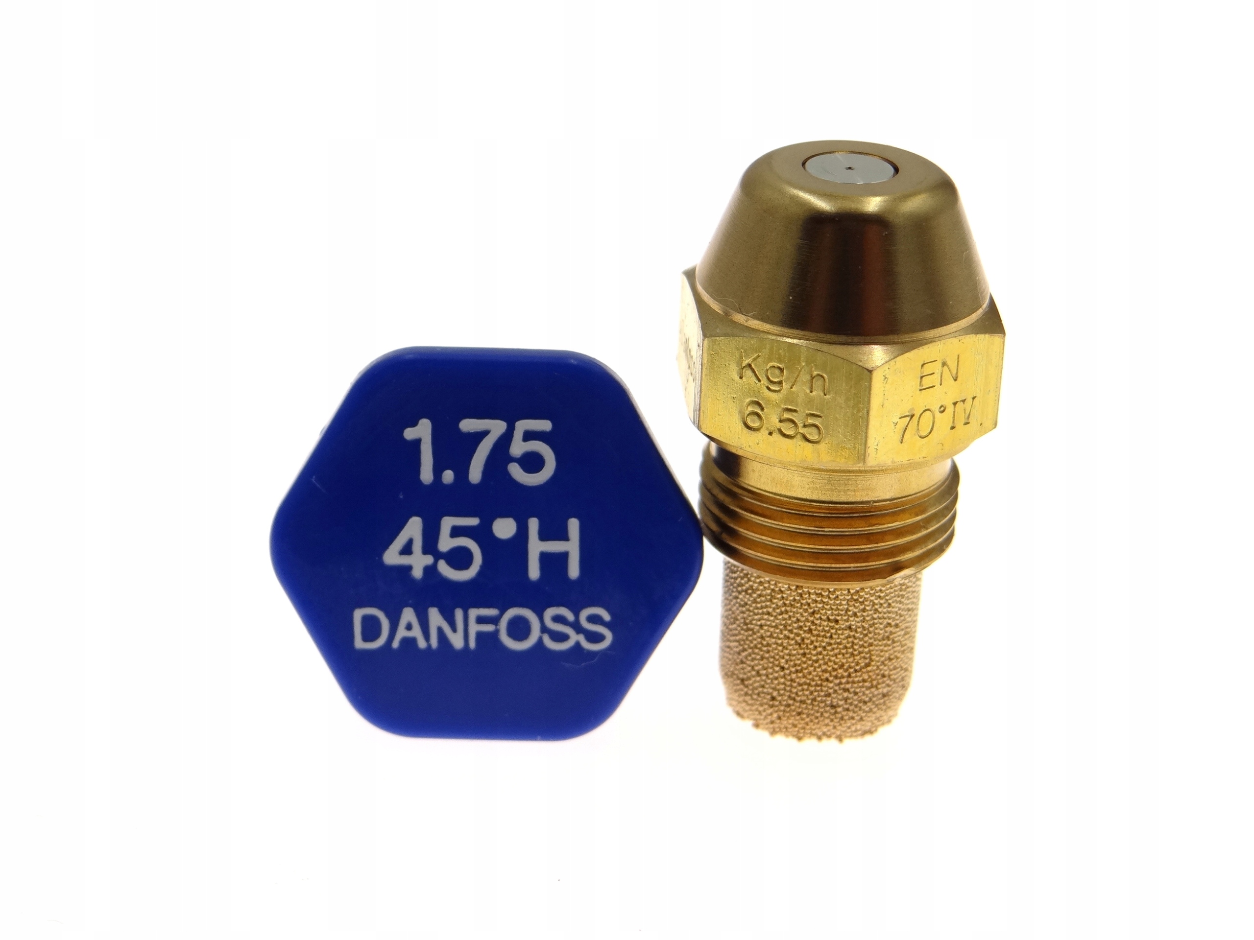 Tryska Danfoss pro olejové hořáky 1,75 USgal/h 45°H 6,55 Kg/h