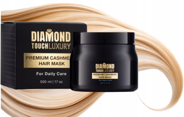Kašmírová vyhlazující maska po keratinu Diamond Touch Luxury 500 ml