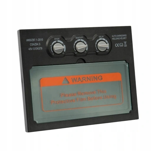 FILTR SAMOŚCIEMNIAJĄCY MASKA PRZYŁBICA SPAWALNICZA