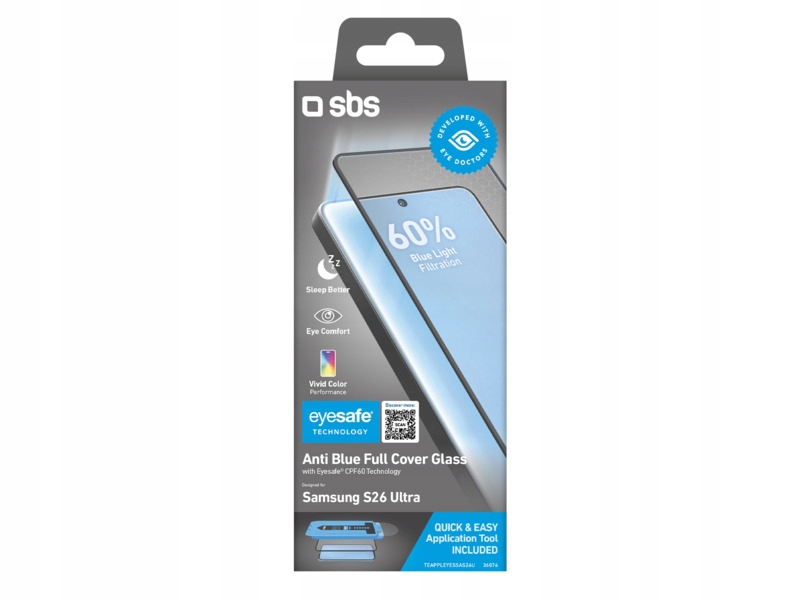 Szkło hartowane Sbs Eyesafe do Samsung Galaxy S26 Ultra