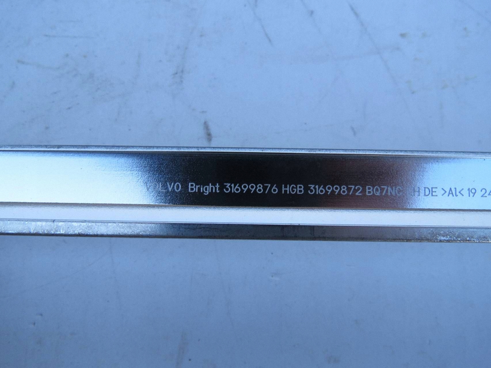 moulding CHROM door right front VOLVO S90 V90 31699876