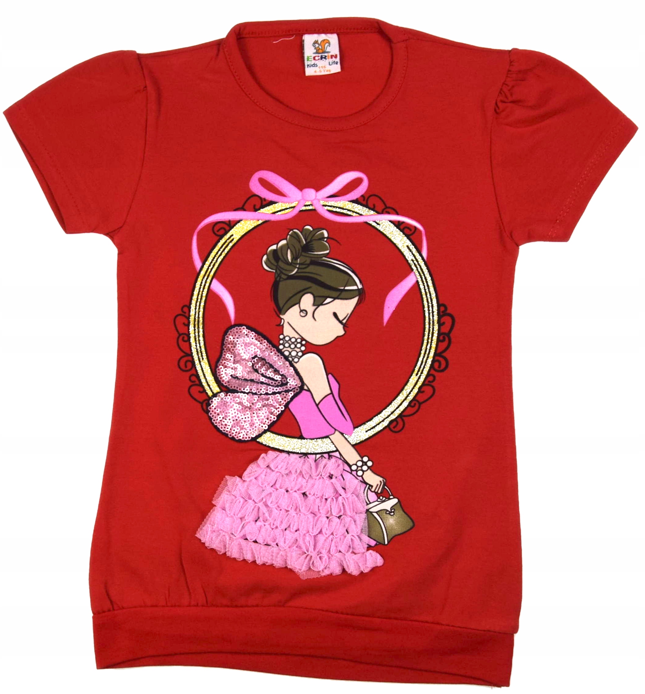 

Tunika T-shirt Dla Dziewczynki Baletnica Cz 92