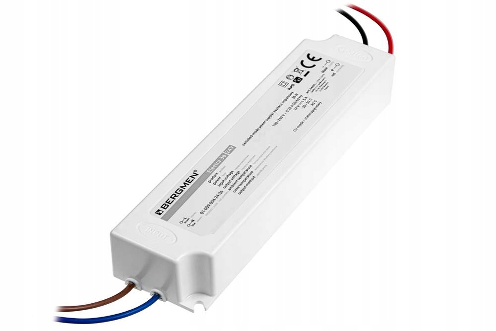 Zasilacz LED 24VDC 1,5A 36W Hermetyczny Wodoodporny IP67 gwarancja 5 lat Marka Inna