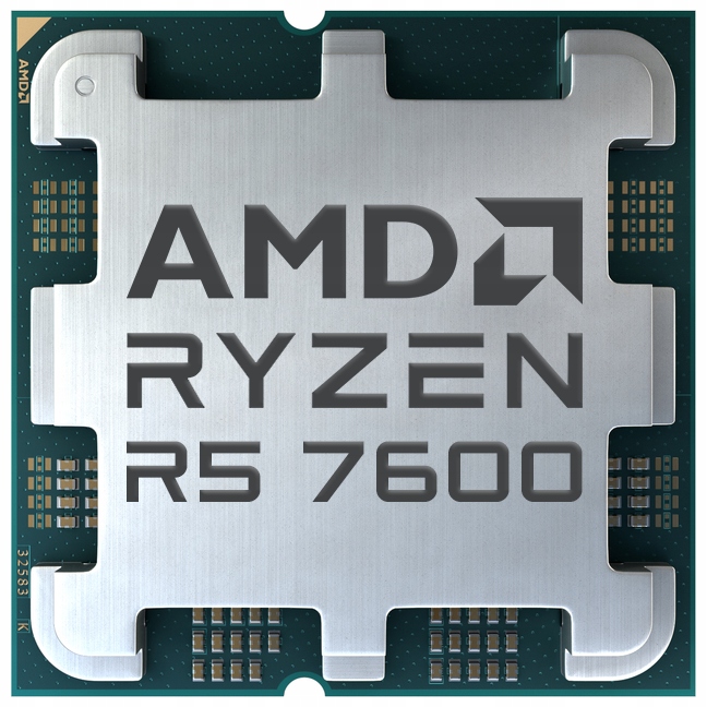 Herný procesor Amd Ryzen 5 7600 AM5 6 jadier 5,1 GHz turbo 65 W 32 mb cache
