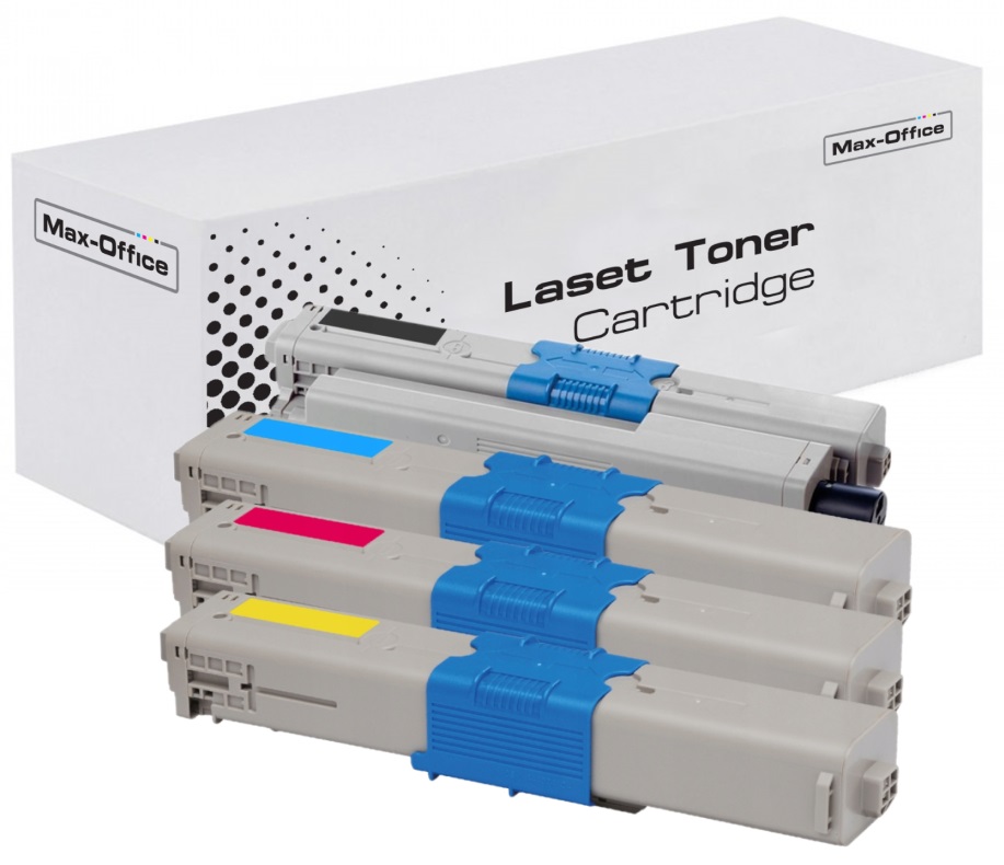 4x Toner Do Oki C301 C321DN MC332DN MC342DN Cmyk