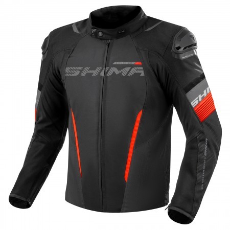 Textilná motocyklová bunda Shima Solid 2.0 Men Red M