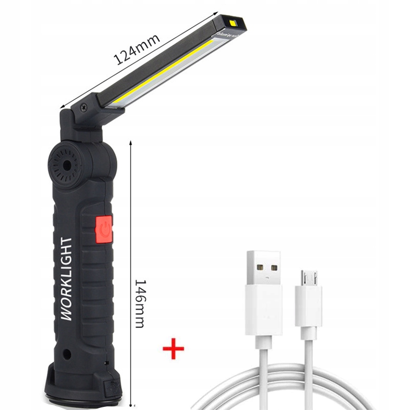 LATARKA UNIWERSALNA TURYSTYCZNA MAGNES HAK MOCNA Model LATARKA LED TURYSTYCZNA MOCNA  MAGNES AKUMULATOR