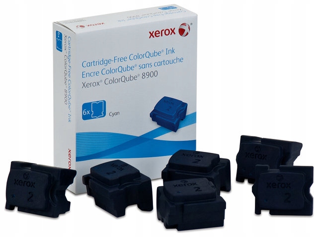 Azúrová atramentová kazeta pre Xerox ColorQube 8900 (17K)