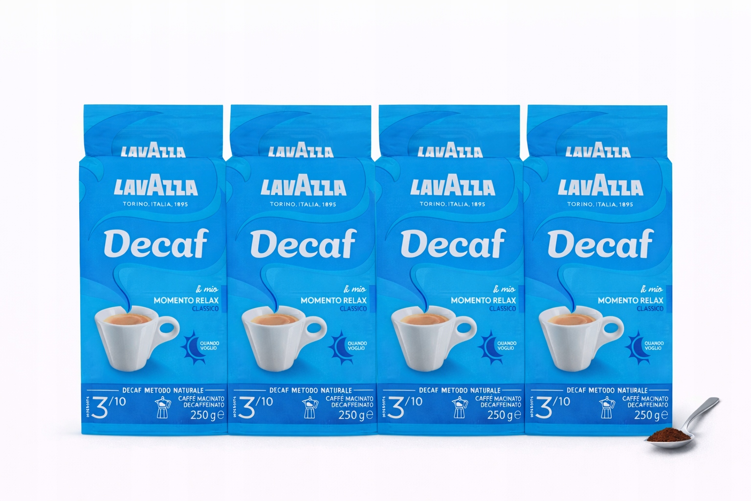 Lavazza bezkofeinová Mletá Káva 250g