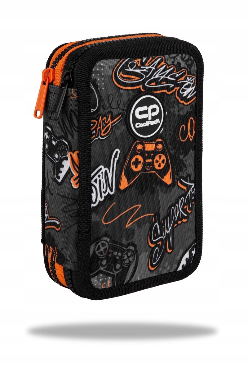 PIÓRNIK DWUKOMOROWY COOLPACK Z WYPOSAŻENIEM DLA GRACZA WYPRAWKA Kod producenta F066827