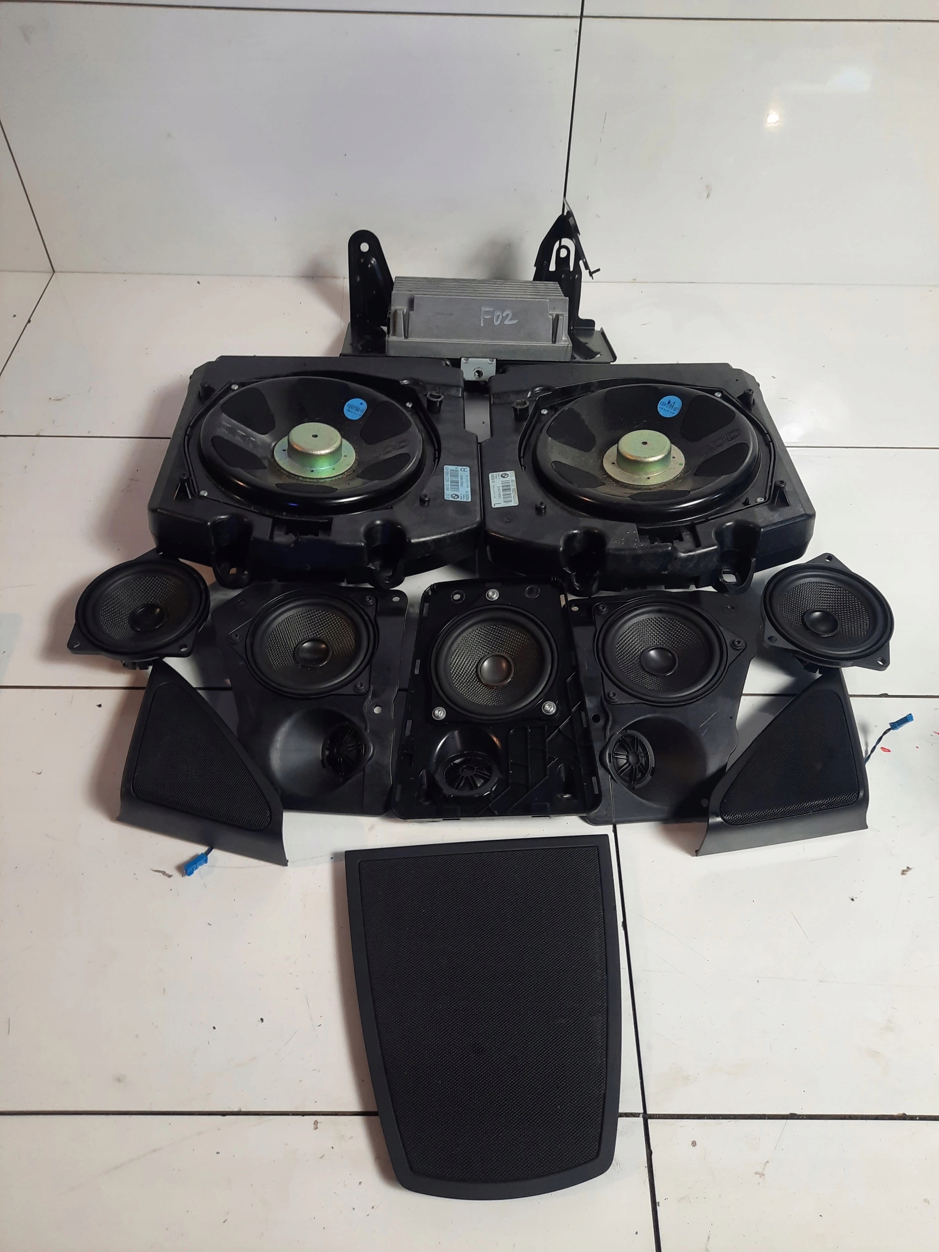 Колонки HI-FI BMW F01 F02 усилитель комплект