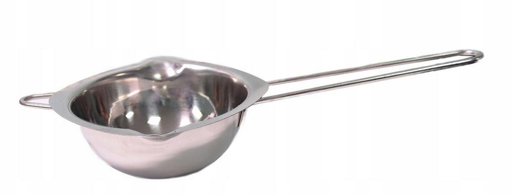 MISKA STALOWA DO KĄPIELI WODNEJ CZEKOLADY 250 ml Pojemność 0.25 l