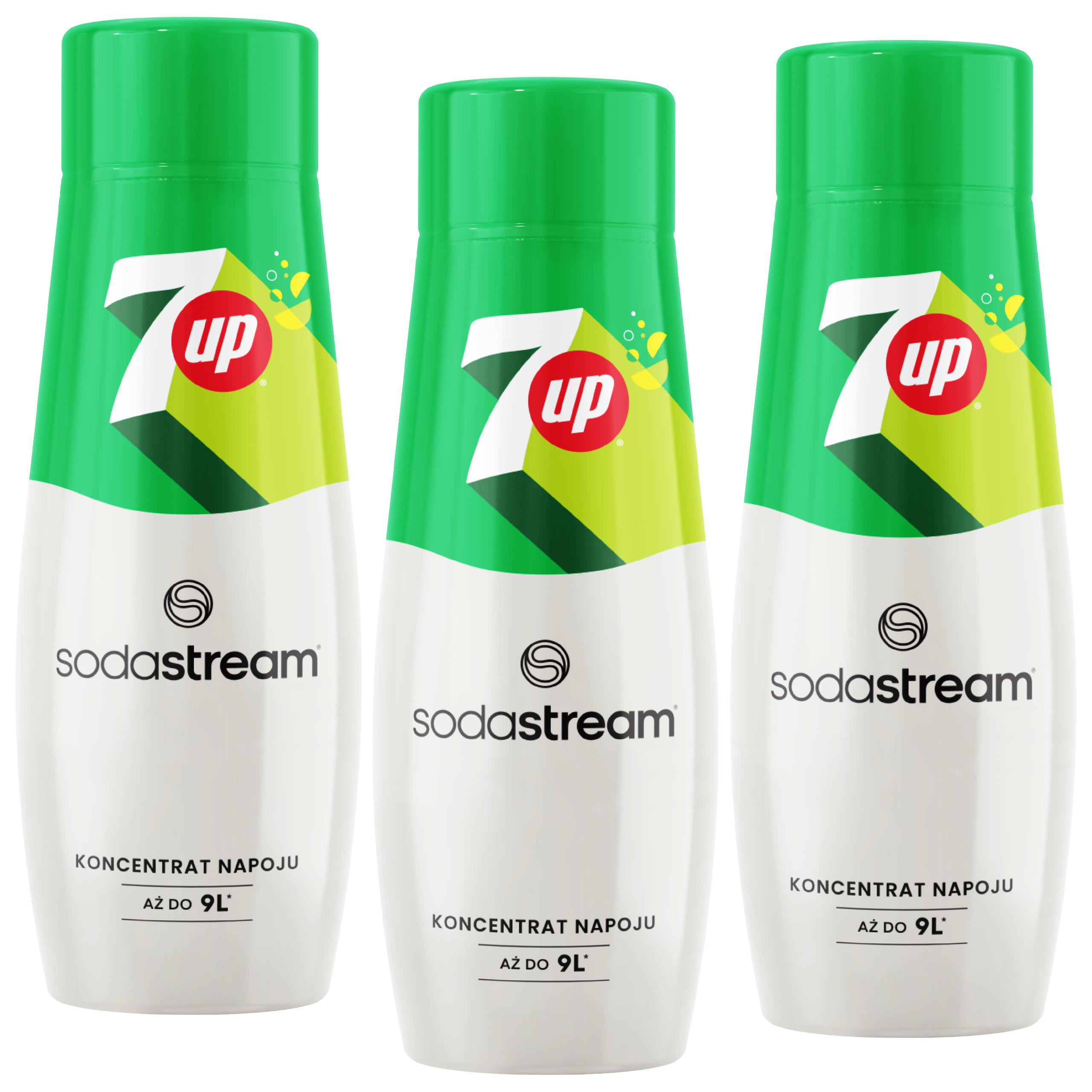 Levně Sodastream Sada koncentrátů 3 ks 7UP pro vodu