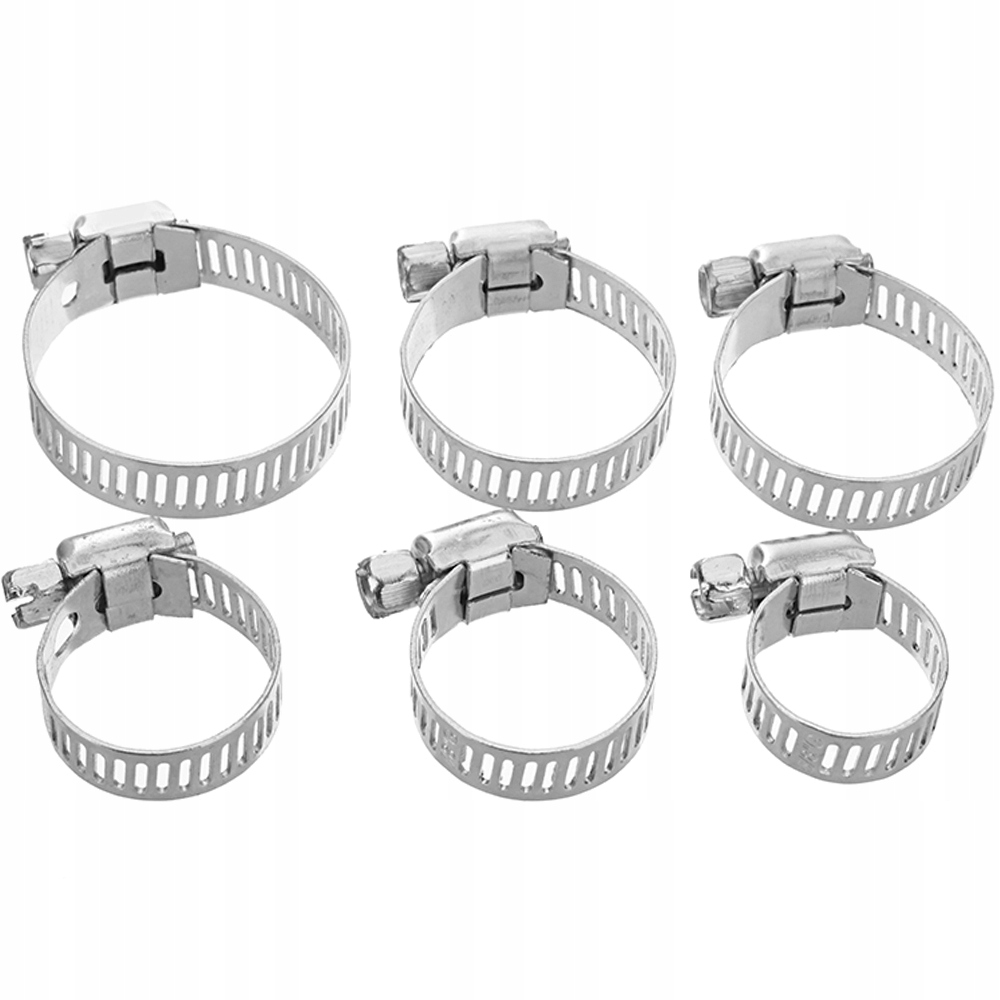 34 x ZESTAW METALOWA OPASKA ZACISKOWA SKRĘCANA ŚLIMAKOWA +ORGANIZER 16-32MM Marka RALTEK