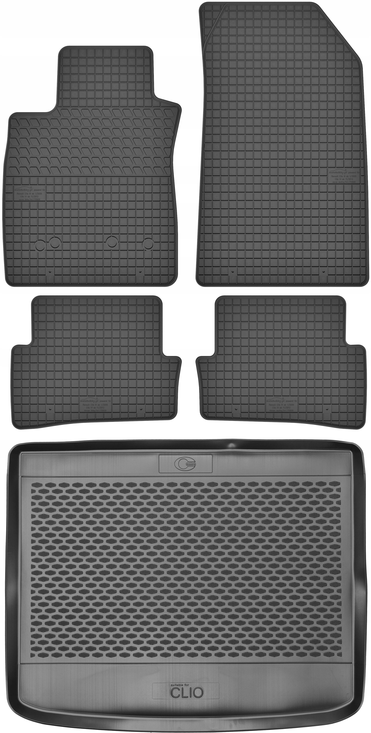 

Renault Clio IV Kombi 2012-2019 Dywaniki mata