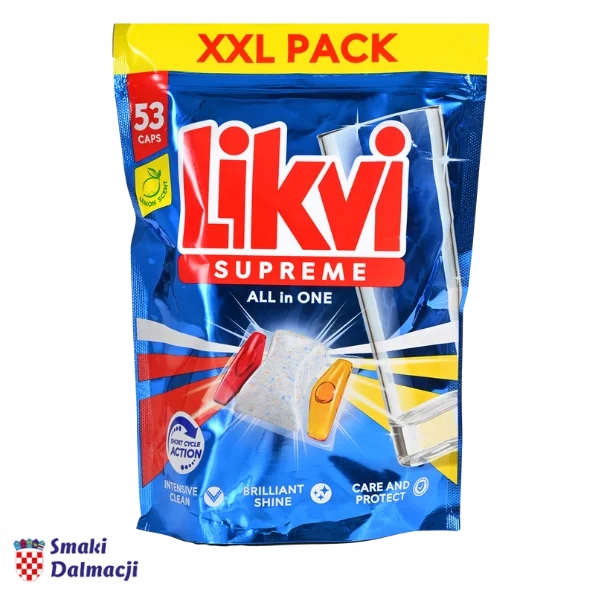 Levně Kapsle do myčky nádobí All-in-One 53 x 15,4 g Likvi