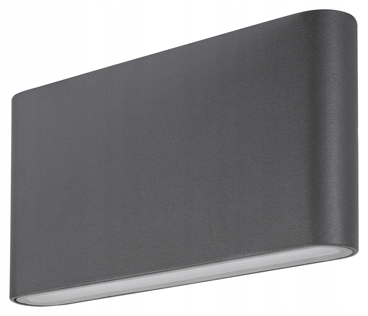 Venkovní zahradní minimalistické Led svítidlo antracit nahoře dole Rabalux