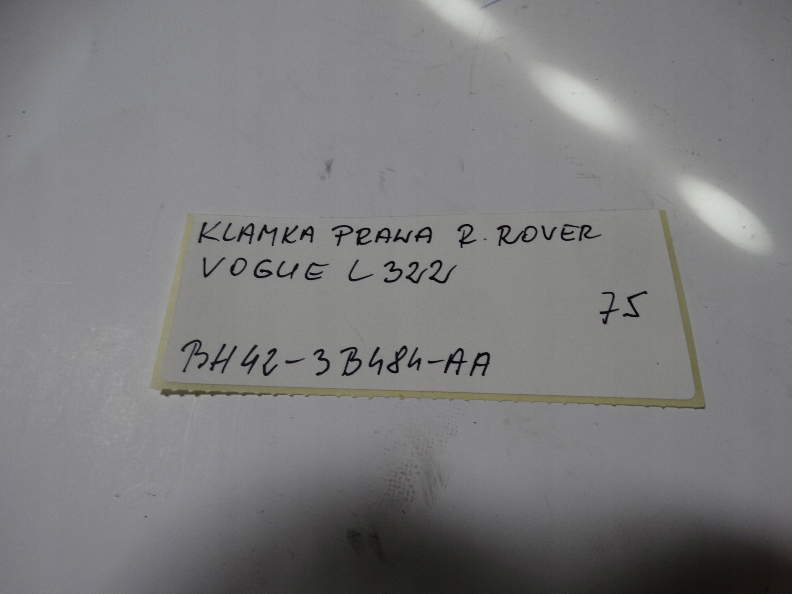 IDEALNA handle right RANGE ROVER VOGUE L322 1