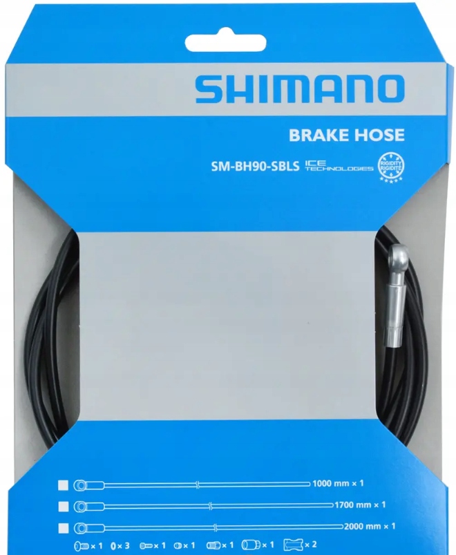 Hydraulický brzdový kabel Shimano Saint SM-BH90-SBLS 170 cm