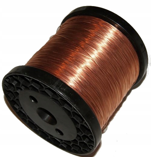 Měděný drát o průměru 1,5 mm, cívka cca 960 metrů