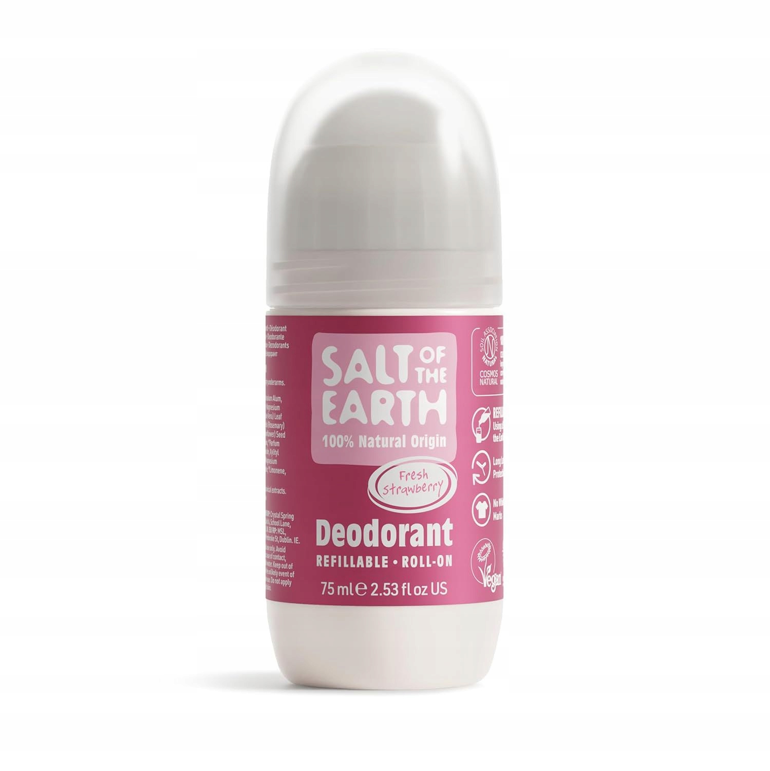Salt Of The Earth Přírodní Kuličkový Deodorant Sladká Jahoda (deo Roll-on)