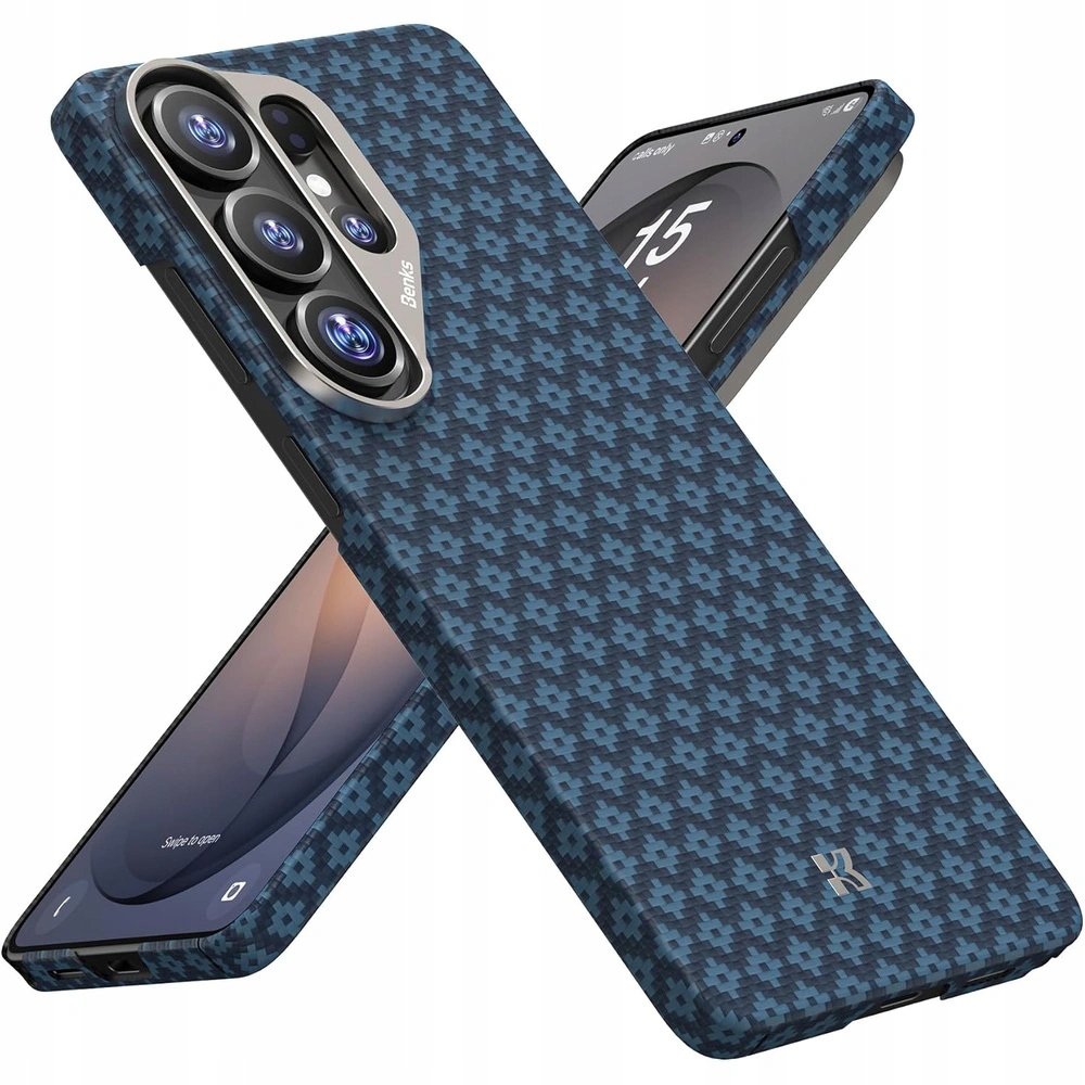 Puzdro pre Samsung Galaxy S26 Ultra Benks Carbon Kevlar Armor Air Grid MagSafe