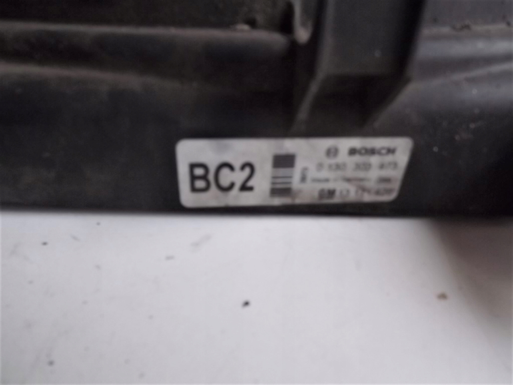 radiator fan BC2 OPEL ZAFIRA B