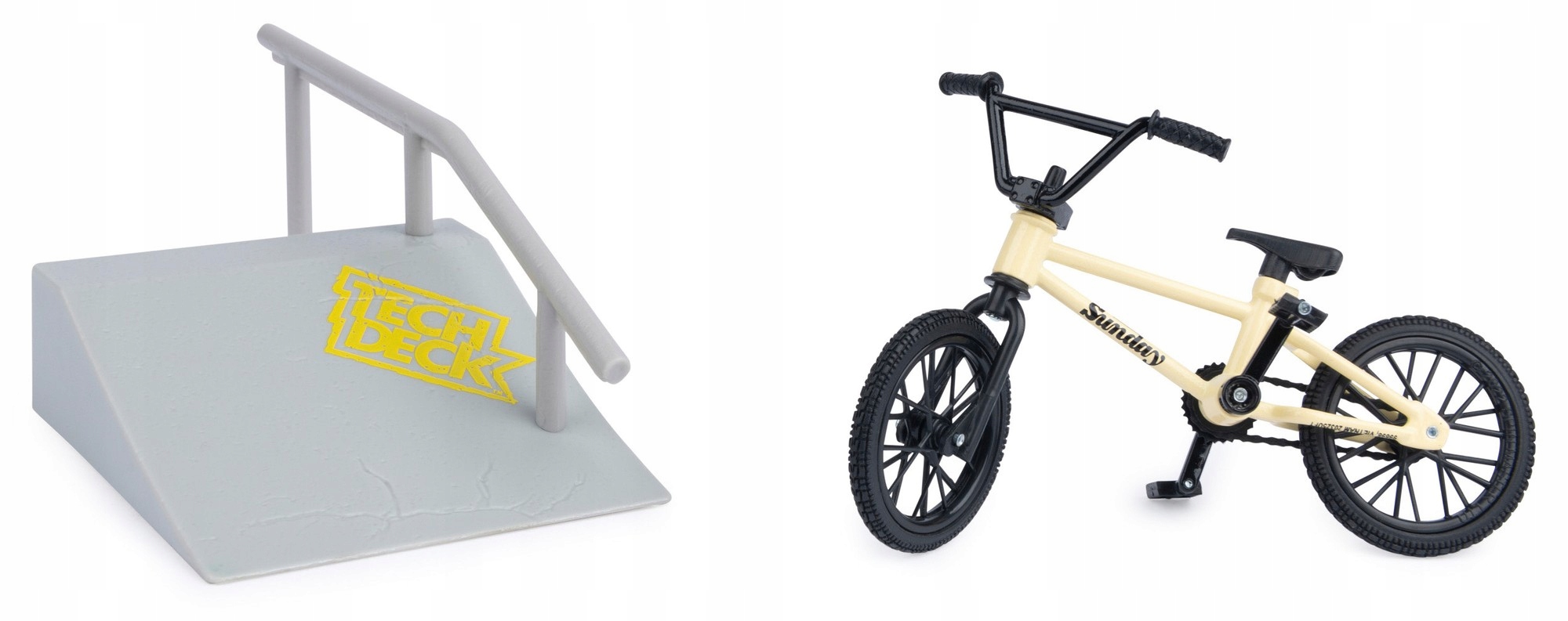 ROWER MINI BMX SUNDAY + PRZESZKODA FINGERBIKE TECH DECK Marka Spin Master