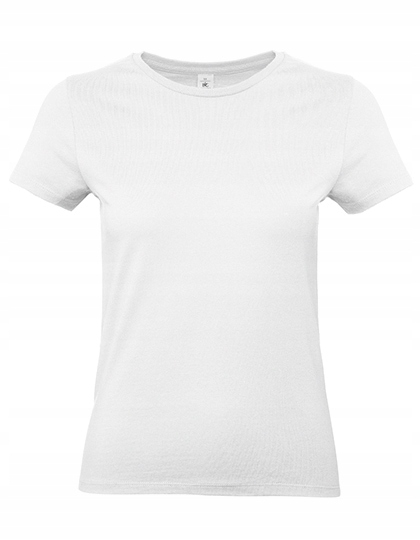 

damska biała koszulka biały damski T-Shirt #E190