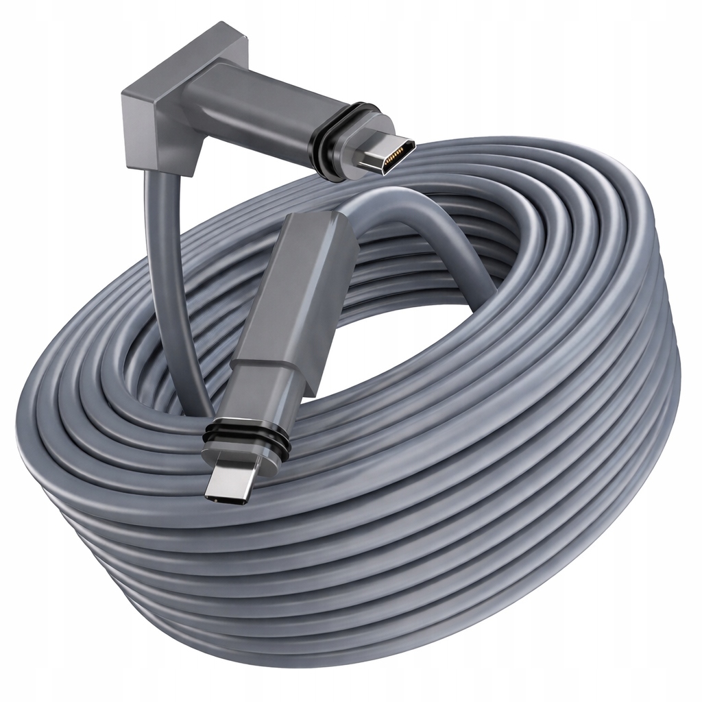 Kabel Starlink 23 m do Standard Actuated Gen 2 V2 wodoodporny IP68 szary