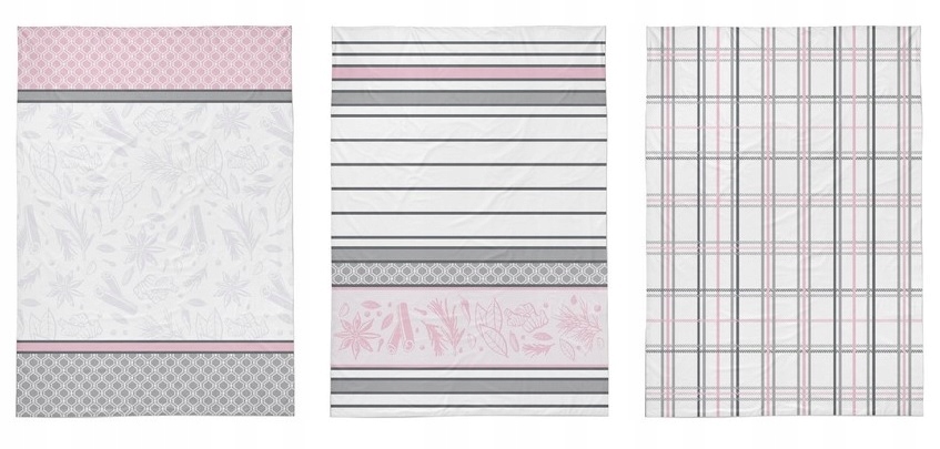 

Ścierka kuchenna 50x70 komplet 3 szt Róż