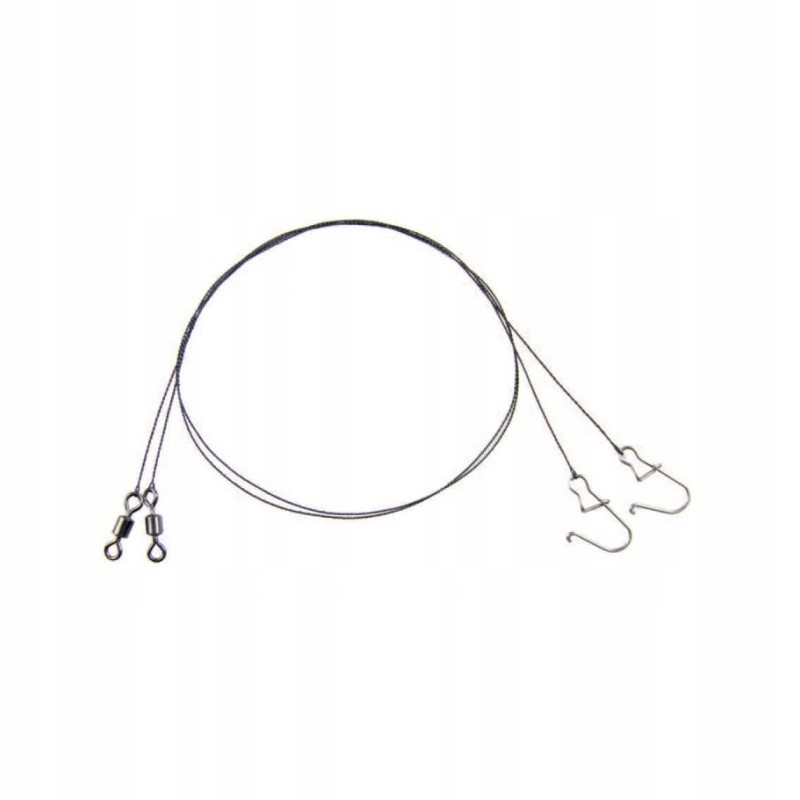 Mistrall wire wolfram 20cm/10kg opak 2szt przypon spinningowy
