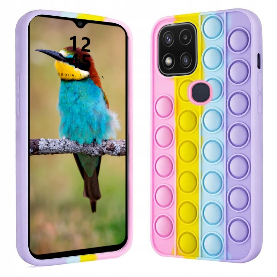 

Etui Bubble Pop It Case Do Redmi 9 Activ Szkło