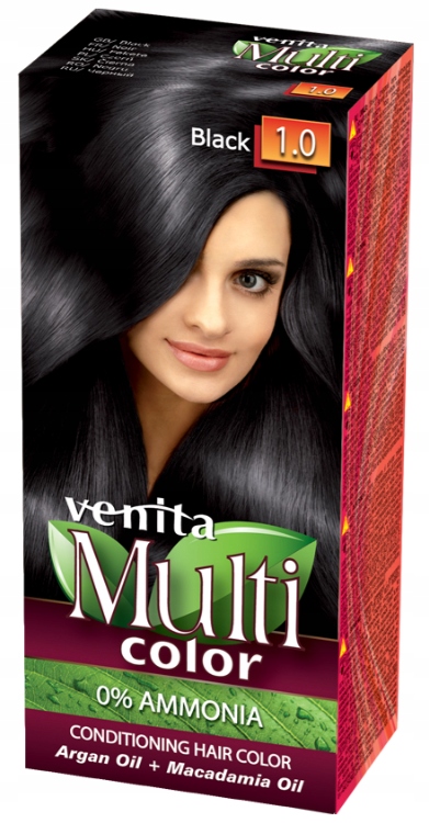 

Venita Multi Color farba do włosów 1.0 czarna
