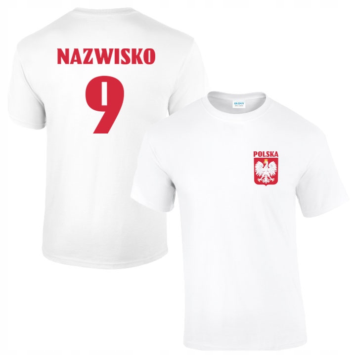 

Koszulka Reprezentacji Polski Z Własnym Nadrukiem